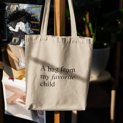 Eco Tote Bag - From My Favorite Child