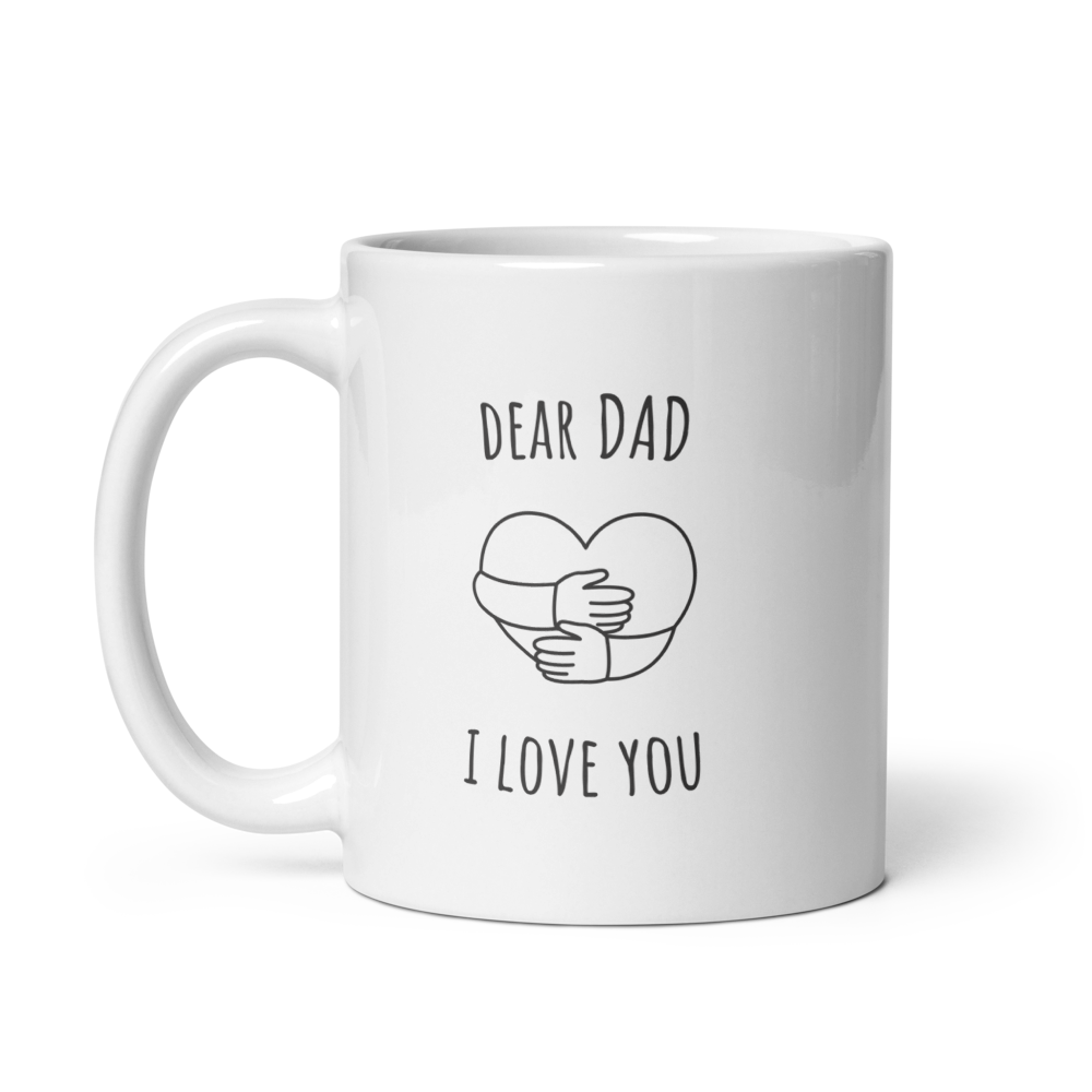 Dear Dad I Love You Mug